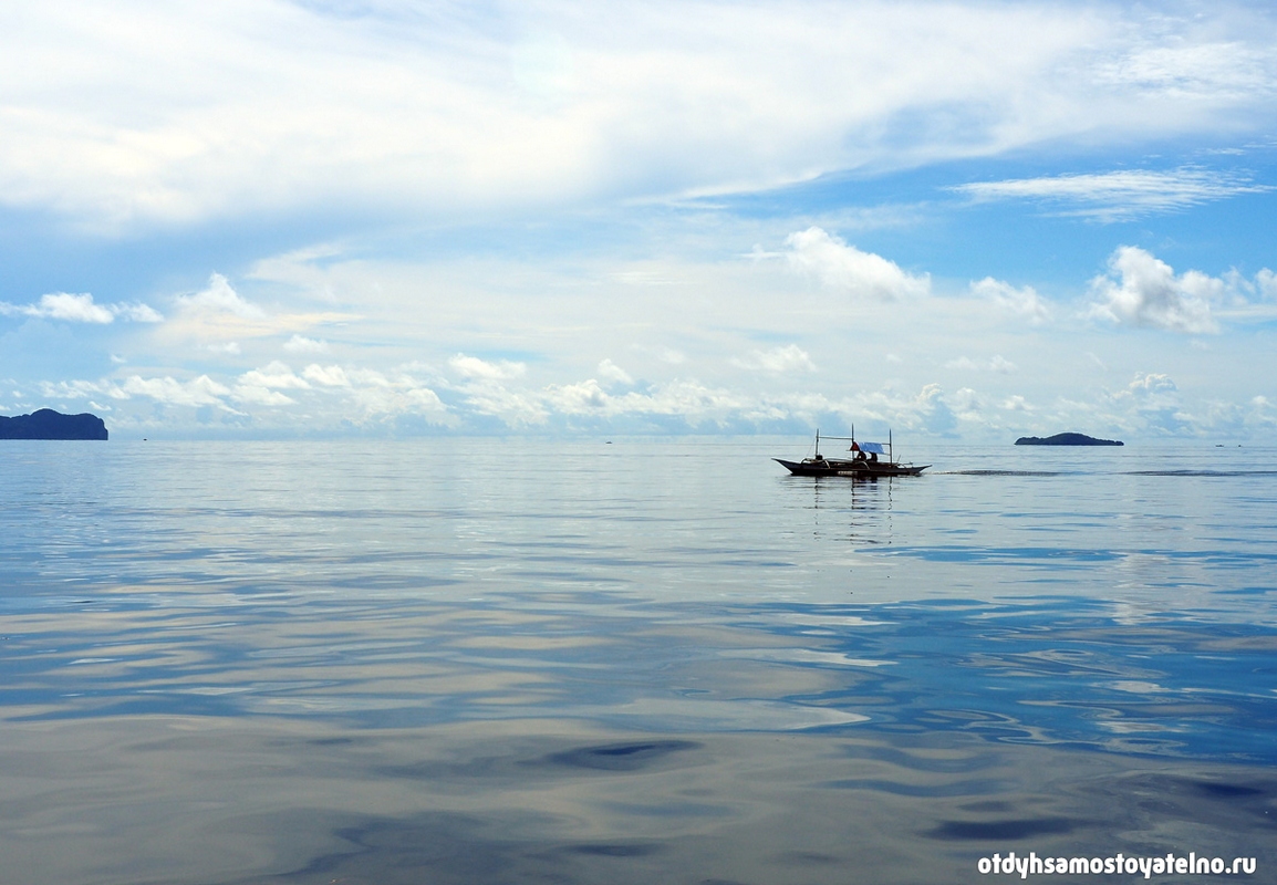 невероятные виды воды и облаков - лодочные туры на Филиппинах