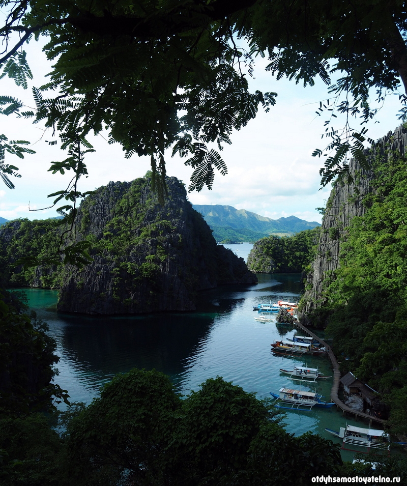 Самое красивое место. Вид на Озеро Каянган, Филиппины