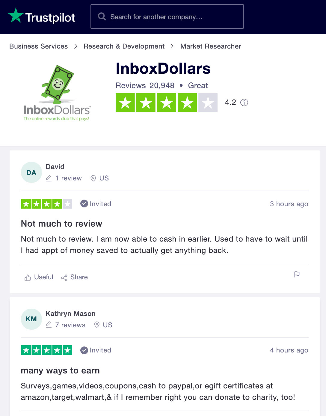 inboxdollars отзывы